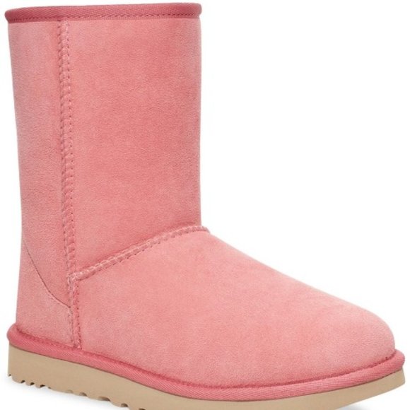 UGG Women's PINK Classic II Short Boots - Picture 3 of 5